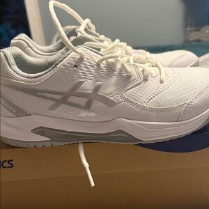 Asics White and Gray Sneakers